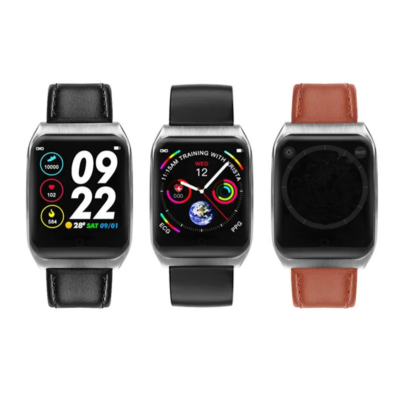 

E58 Smart Bracelet Swimming Heart Rate Tracker Sport ECG PPG Watch Wristband Pedometer Pulsometer Fitness Bracelet Pressure IP68