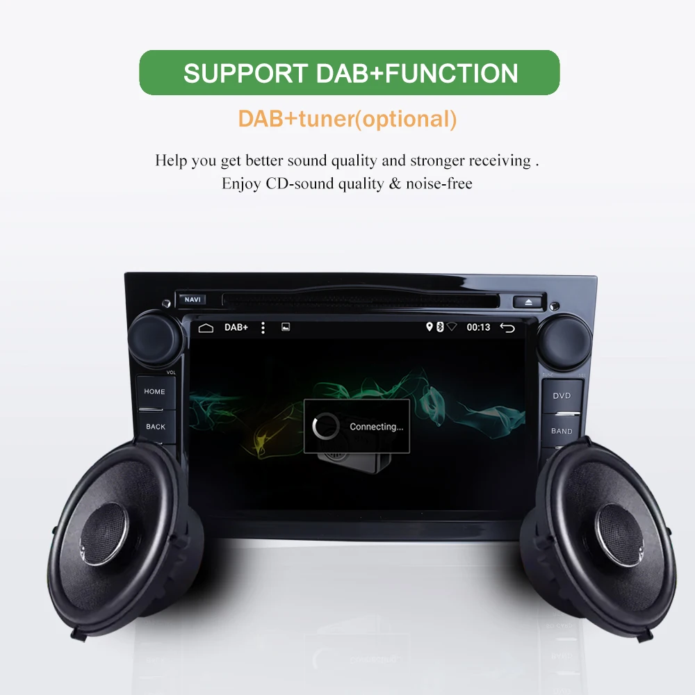 Best Bonroad 2Din Android 9.0 Car Radio DVD Multimedia Player For Opel /Vauxhall/ Antara/ VECTRA /ZAFIRA /Astra  J GPS Navigation 6