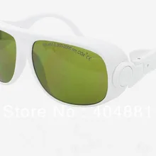 Лазерные защитные очки для 190-450nm& 800-1700nm O.D 4+ CE High VLT с черным мешком и чистящей тканью