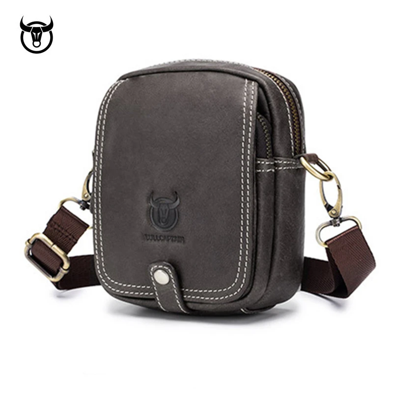 Demon Play tarwe kust Kleine Lederen Heren Schoudertas Mini Koeienhuid Lederen Crossbody Tassen  Mode Handtassen Lederen Man Messenger Bag| | - AliExpress