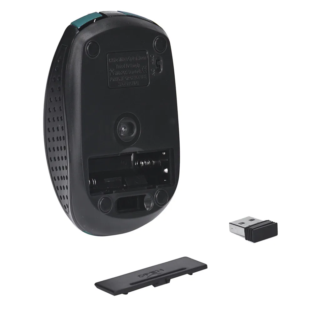 2,4 ГГц Беспроводная игровая мышь USB приемник Pro Gamer для ПК ноутбука Настольный универсальный компьютер периферийные устройства