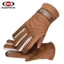 Теплые зимние перчатки для мужчин, лыжные перчатки для сноуборда, мотоциклетные перчатки для езды, зимние перчатки для сенсорного экрана, ветрозащитные перчатки черного цвета