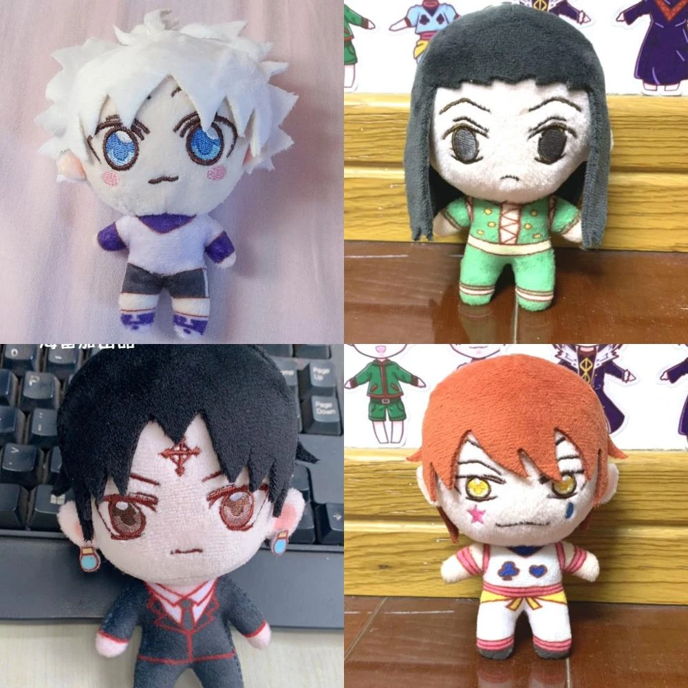 Hunter Hunter Hunter Killua Zoldyck ミニぬいぐるみキーホルダー かわいいコスプレぬいぐるみ 漫画のおもちゃ キーホルダー クリスマスプレゼント 13cm Mascot Aliexpress