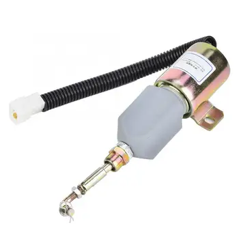 

Pipe Ball Valve DC 12V Fuel Shut Off Solenoid Valve Diesel Shutdown Stop Solenoid Electric Magnetic Valve