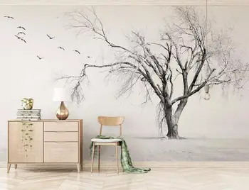 

[Self-Adhesive] 3D Dead Tree 7478 Wall Paper mural Wall Print Decal Wall Murals