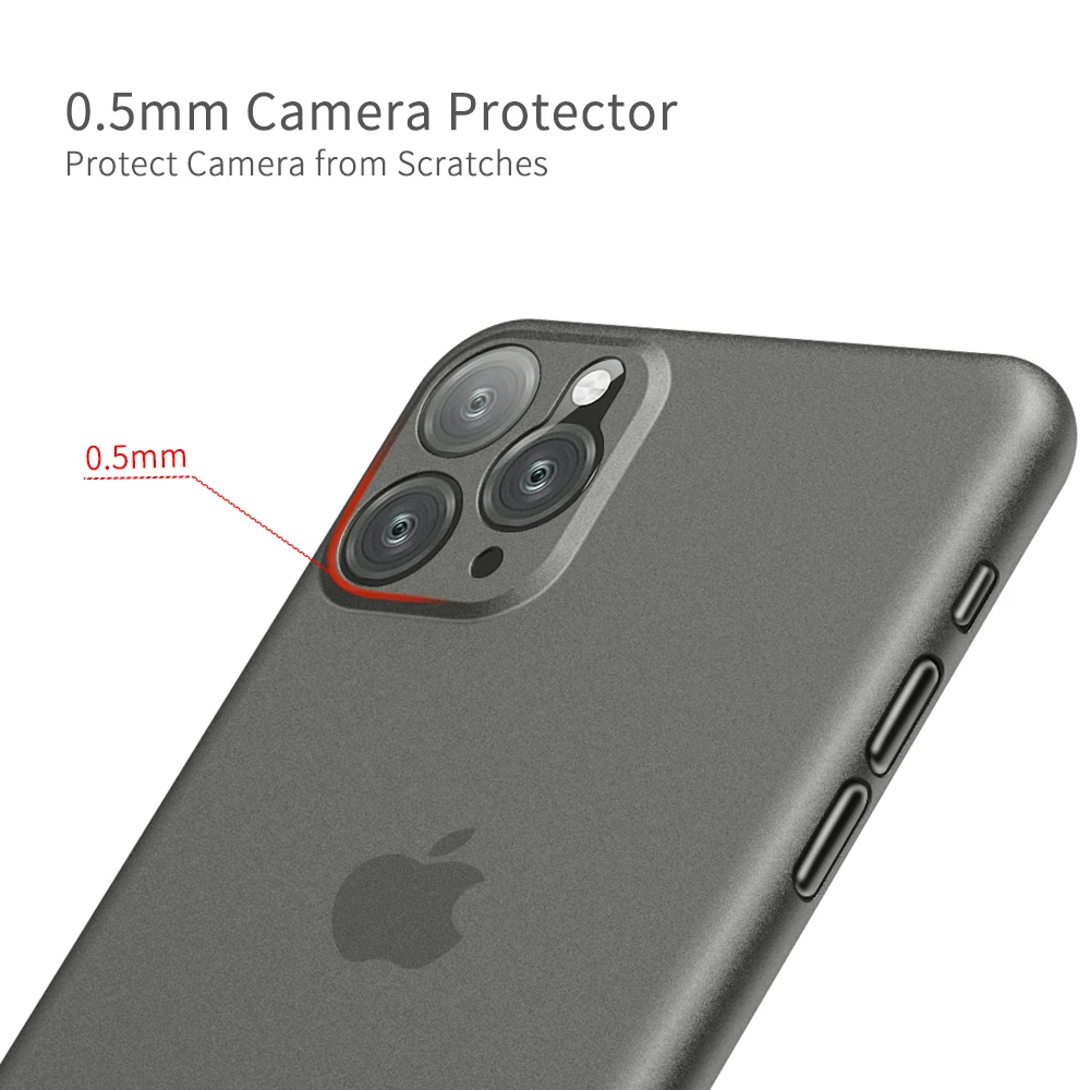 Тонкий чехол memumi для iPhone 11 Pro 5,8 дюймов, 0,3 мм ультратонкий с матовой поверхностью покрытие тонкий подходит для iPhone 11Pro чехол