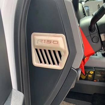 

For Ford Raptor F150 2017 2018 2019 2020 ABS Carbon Fiber Dashboard Side Air Vent Outlet Overlay Cover Trim Car Accessories