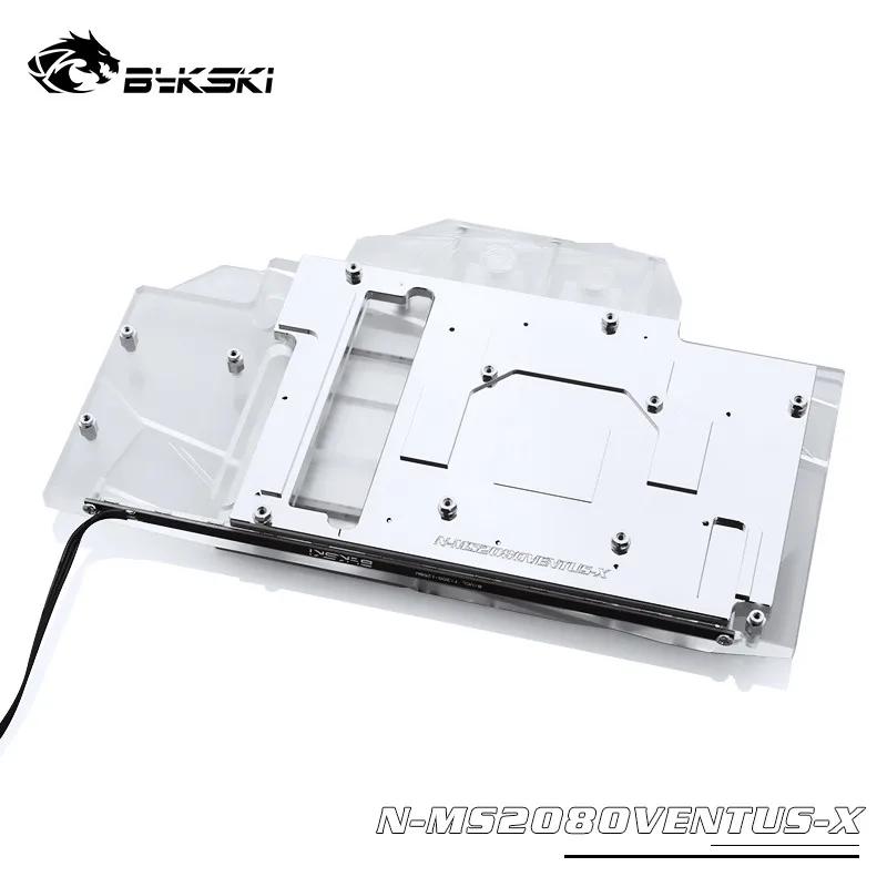 Bykski полный охват RGB/A RGB GPU водяной блок для VGA MSI RTX2080 VENTUS 8G RTX2070 Супер графическая