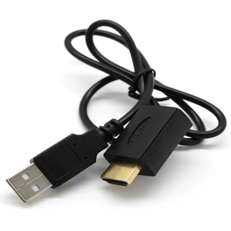 Hdmi штекер к гнезду разъем+ USB 2,0 кабель зарядного устройства разделитель адаптер удлинитель