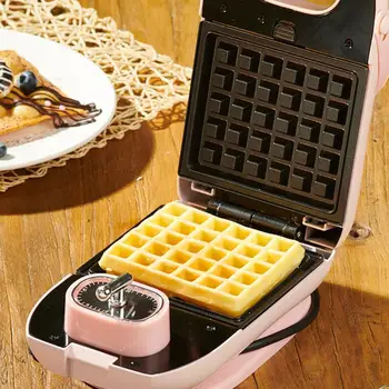 

650W Sandwich Maker Grill Household Kitchen Breakfast Toaster Bread Cooking Machine Multifunctional Waffles Maker AU Plug 220V