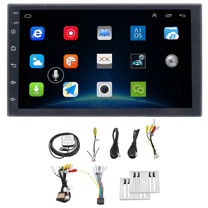 

7 Inch 2 Din Car Gps Radio Player Android 8.1 Universal Radio Gps Navigation Audio Player