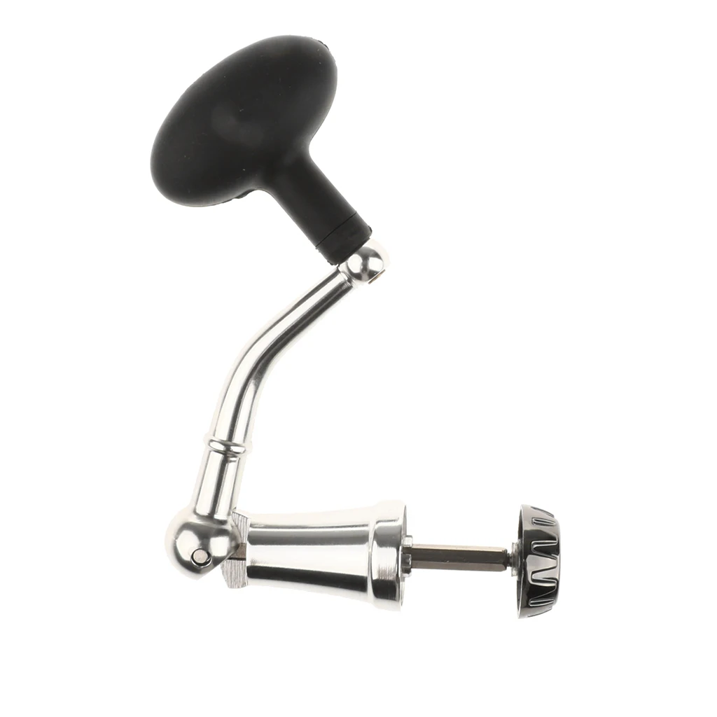 

2pcs Alloy Power Handle with Knob for Fishing Spinning Reel Handle