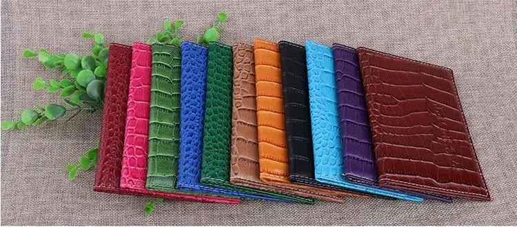 PU Leather Crocodile Pattern Passport Covers Travel Wallet Passports Cover ID Card Holder Unisex Credit Case porte carte PU Leather Crocodile Pattern Passport Covers Travel Wallet Passports Cover ID Card Holder Unisex Credit Case porte carte