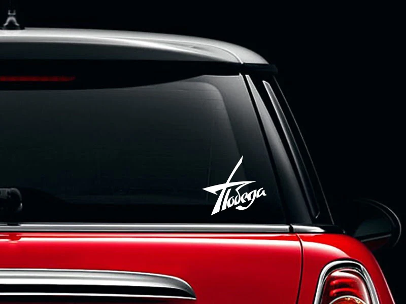 Abstract Unique Victory Text Pattern Car Mural For Car Rear view Mirror Design Hot Selling FA814 - Image 2