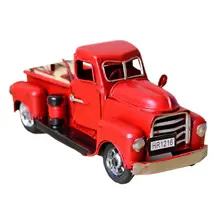 Iron Vintage Metal Truck Model with Movable Wheel Christmas Table Decor Kids Gift Toy Iron Vintage Metal Truck Model with Movable Wheel Christmas Table Decor Kids Gift Toy