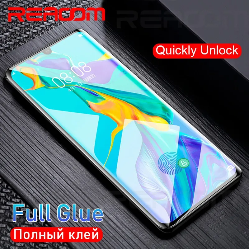 HD полное клеевое закаленное стекло для huawei mate 20 Pro защита экрана телефона P30 30