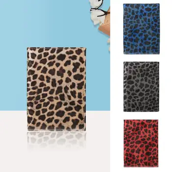 

Passport Holder Protector Leopard Wallet Business Card Soft Passport Cover