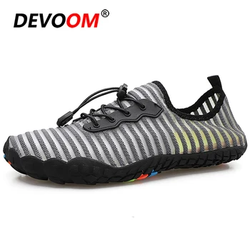 

Summer Water Shoes Men Women Beach Sport Shoes Outdoor Breathable Mesh Unisex Swimming Barefoot Aqua Shoes Women Yoga Shoe EU 47