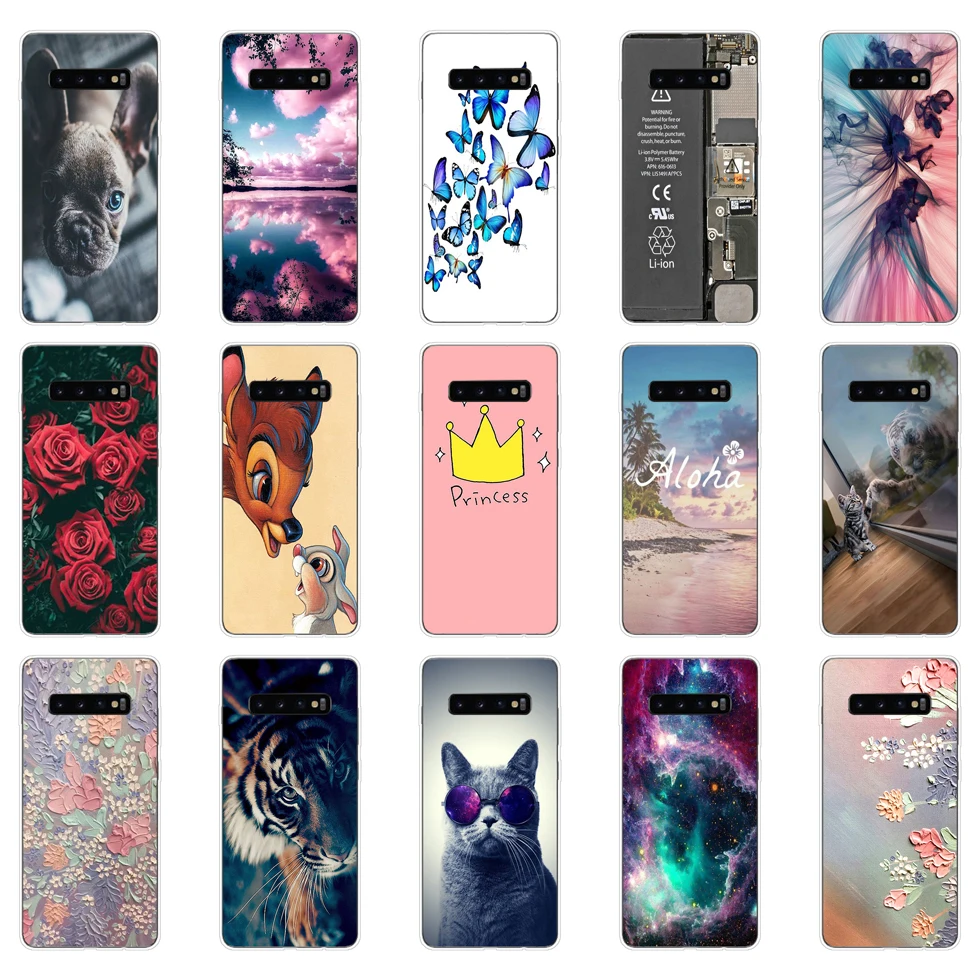 For Samsung Galaxy S10 S20 Case Tpu Soft Silicone Phone Bag Cover Cases For Fundas Samsung S10 S20 Plus Back Case Bumper Coque 3