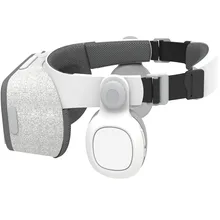 Тканевая bluetooth-гарнитура встроенный VR шлем 3D очки виртуальной реальности беспроводное подключение портативный мини складной широкий просмотр