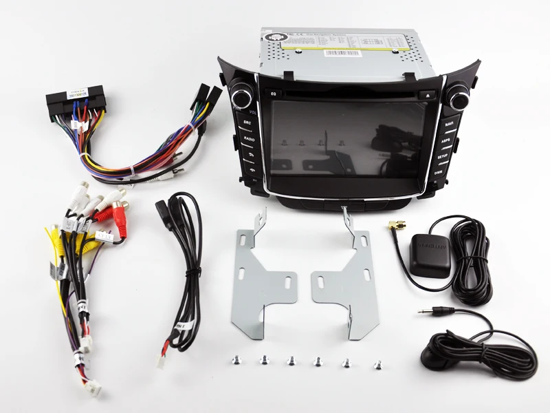Автомагнитола AVGOTOP Android 10 GPS DVD плеер для HYUNDAI i30 2011 2012 2013 Wi Fi Bluetooth навигация