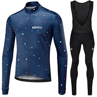 Morvelo, осень, длинный рукав, Pro, для велоспорта, джерси, одежда для гонок, велосипеда, спортивная одежда, одежда для велоспорта, Conjunto Masculino Ciclismo - Цвет: Sets 6