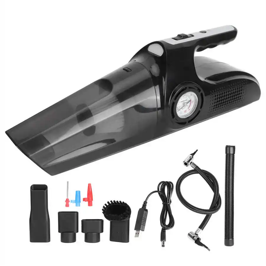 3000r/Min Vacuum Cleaner Portable USB Rechargeable 4 In 1 Cordless Wet Dry Dual Use for Home Car | Бытовая техника