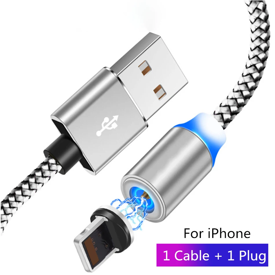 Магнитный USB кабель, кабель для быстрой зарядки, кабель usb типа C ...