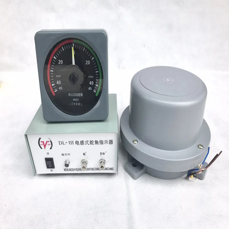 rudder angle gauge indicator induction marine generator dl-iii steering gear |