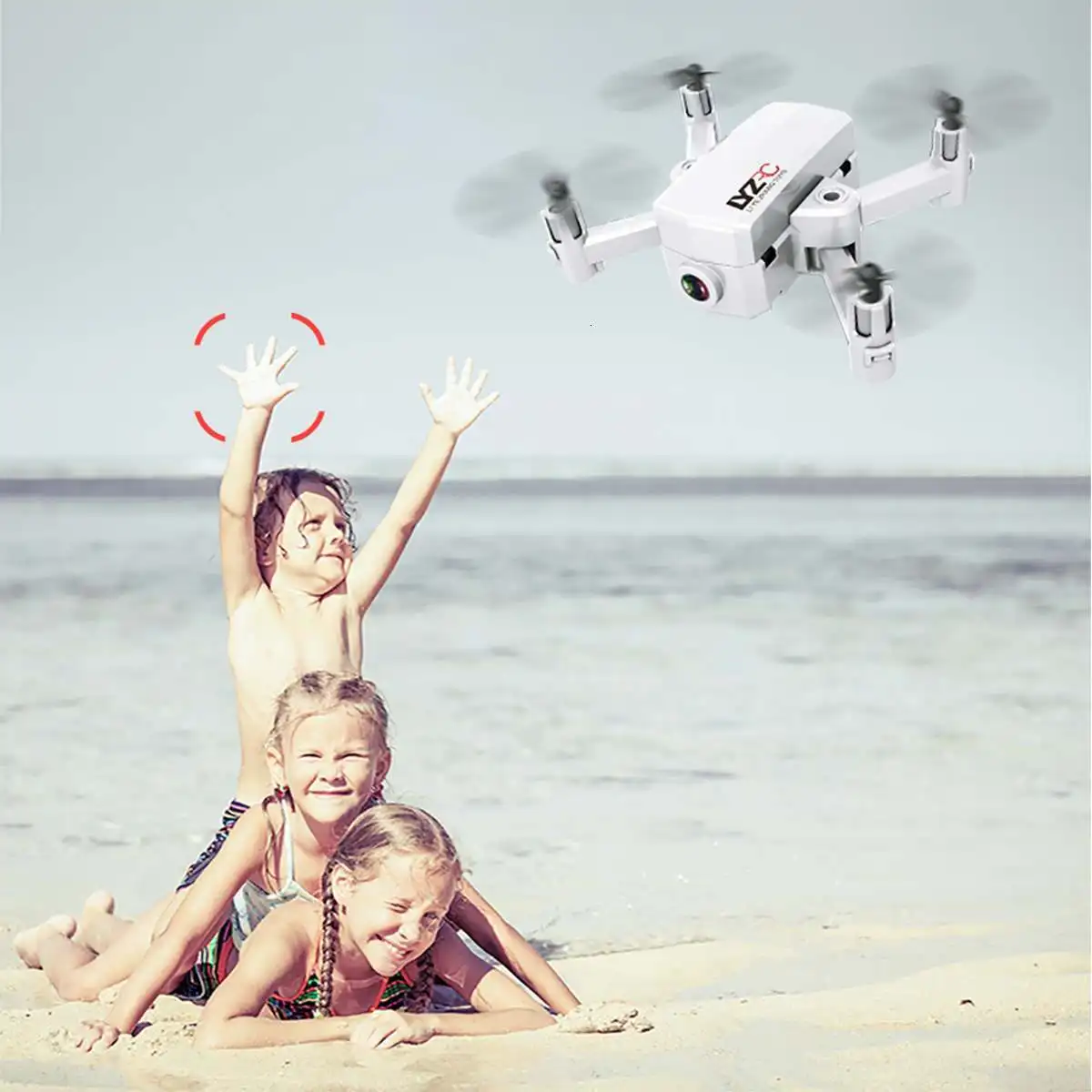 Мини складной Радиоуправляемый Дрон HD камера Квадрокоптер L102 WiFi FPV Smart следующий складной карманный Дрон RC Дрон батарея