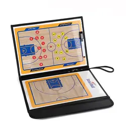Professional Tactical Board Basketball Coaching Double-sided Coaches Clipboard Dry Erase Tactical Board Basketball Accessories