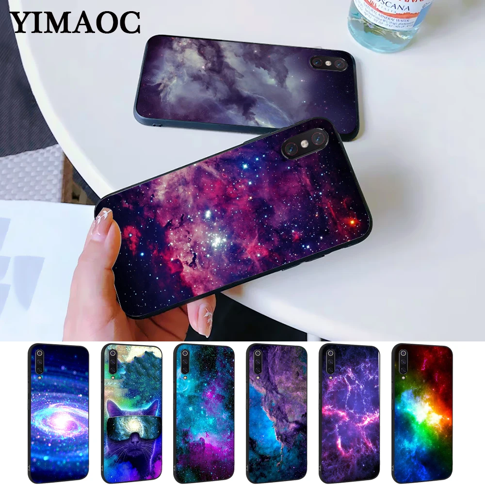 space for galaxy universe Silicone Case Xiaomi 6 8 9 SE A1 A2 A3 Lite F1 Mix 2S MAX 3 9T Pro CC9E CC9 |