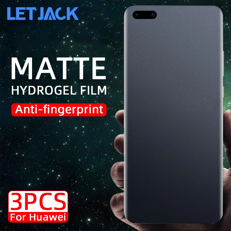 Матовая Гидрогелевая пленка для Huawei P40 Lite P20 Pro P Smart 2021 Mate 40 20 10 | Мобильные телефоны