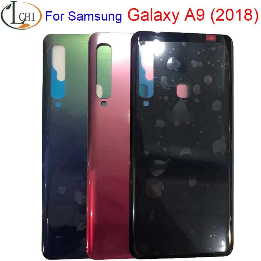 Per Samsung Galaxy A9 (2018) Coperchio Batteria Posteriore Sportello Custodia Posteriore Per 6.3 "Samsung A9S A920 A9200 Coperchio Batteria