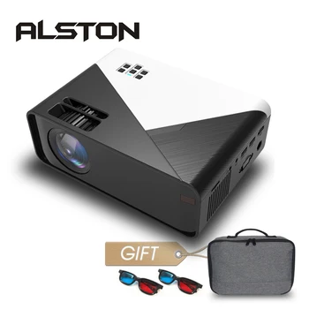 

ALSTON W15 HD Mini Projector 3500 Lumens 720P Support 1080P LED Android WiFi Projector Video Home Cinema HDMI VGA AV Movie Game