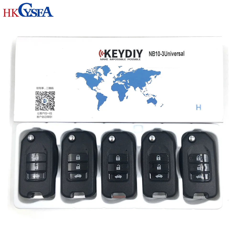 KEYDIY 5 шт. 3/4 кнопки NB10 для KD900/KD X2/URG200 KD мини ключ программист серии NB