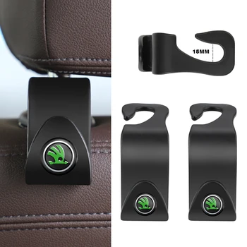 

1/2pcs Car Accessories Car Clips Seat Back Hooks For Skoda Fabia Kamiq Karoq Kodiaq Octavia Rapid Scala Superb
