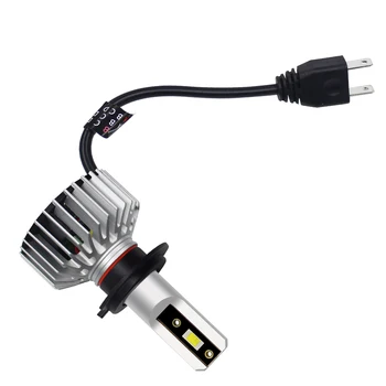 

1set*hot sell 6000k white car X5 led headlight H1 with fan and water proof for universal cars