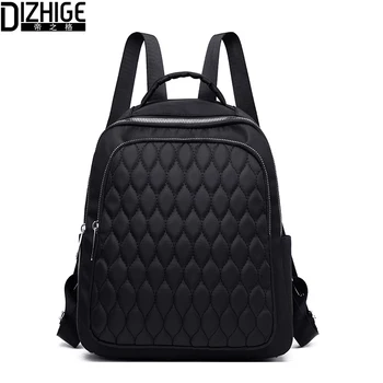 

DIZHIGE 2019 Solid Thread Oxford Backpack Women Anti Theft Backpacks Teenage Student School Shoulder Bag Pack For College Girls