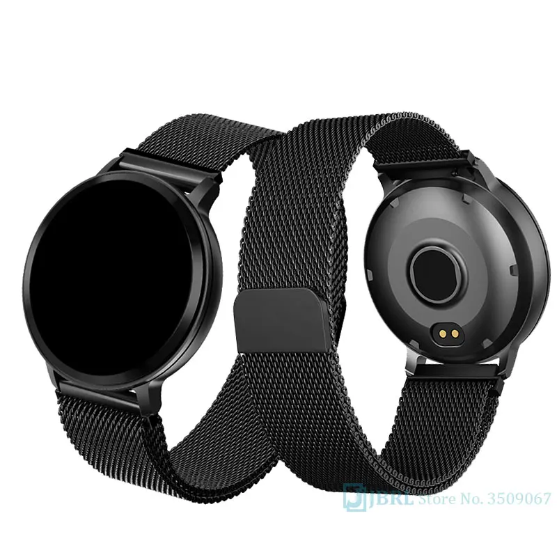 

Stainless Steel Smart Watch Men Women For Android IOS Smartwatch Electronics Smart Clock Fitness Tracker Top New Smart-watch