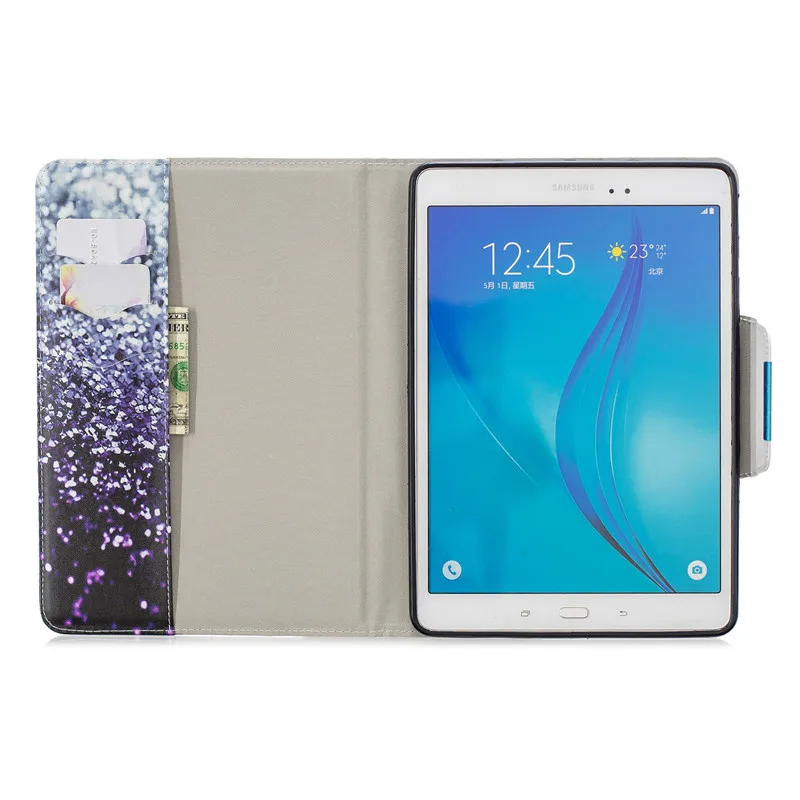 Wekays чехол для samsung Tab A 9,7 T550 кожаный чехол с единорогом для samsung Galaxy Tab A 9," T550 T555 чехол s