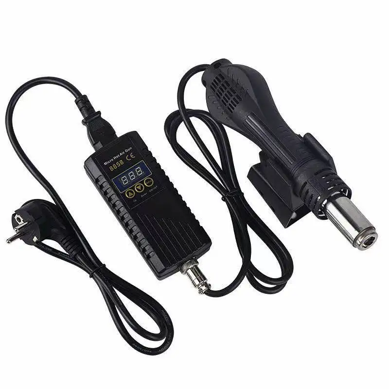 JCD8858 110V / 220V Digital Display Controllable Temperature SMD Hot Air Dismantling and Welding Gun | Инструменты