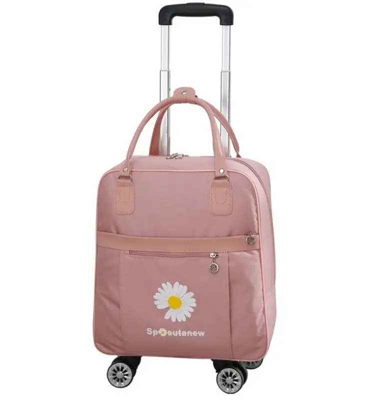Women Travel Trolley Bag Waterproof 