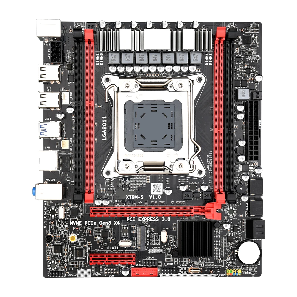 Материнская плата DAIXU X79 SATA3 PCI-E NVME M.2 SSD с поддержкой памяти REG ECC | Компьютеры и офис