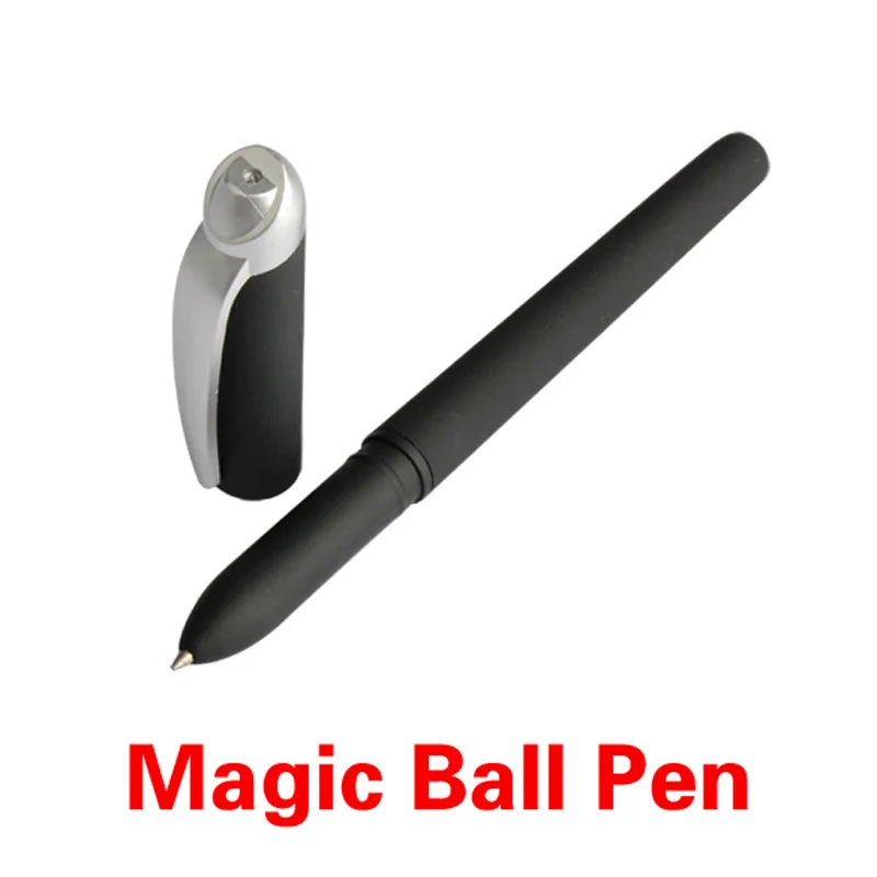 1set magic joke ball pen invisible slowly disappear ink within magic gift toy VU 