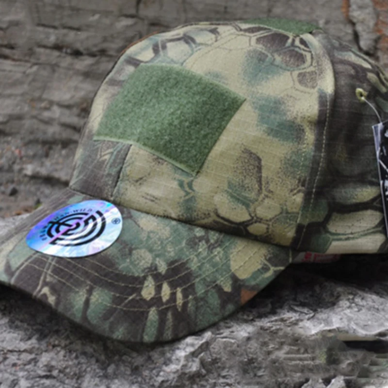 Камуфляжная тактическая Бейсболка Snapback Patch Военная Тактическая Унисекс тактическая Кепка Дальнобойщика шляпа с петлей для патч