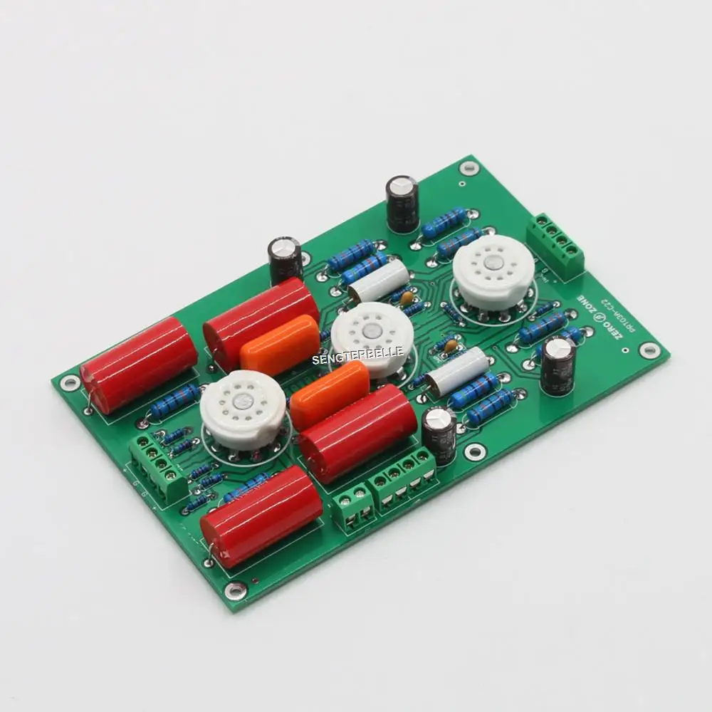 自作アンプ 12BH7A 2本を使ったプリアンプ