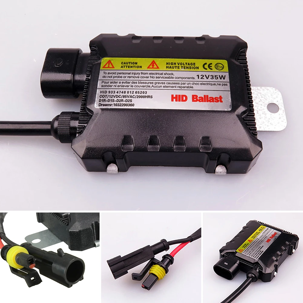 DC 12V 35W для балластного света комплект для переоборудования лампы Замена Тонкий для ультра все лампочки подходят
