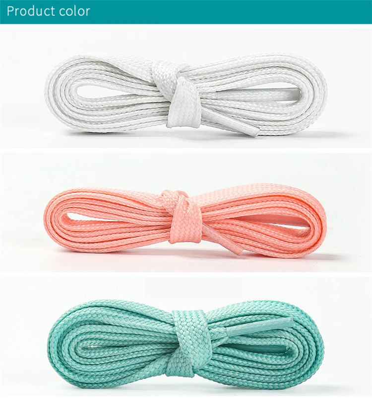 Flat Fluorescent Shoelaces Self-luminous Luminous Shoelace Unisex Shoe Laces Glow In The Dark Night Color 80 100 120 140 160 CM