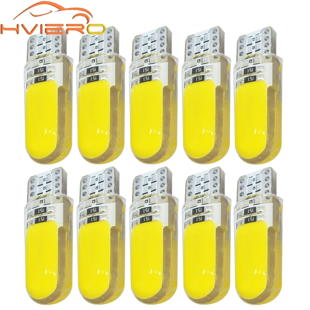 10X T10 W5W COB Silicagel указатель поворота купольный светильник 194 501 клиновидная лампа